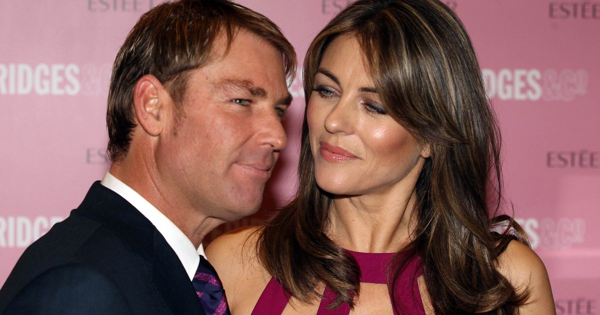 Elizabeth Hurley Pays Tribute To Ex-Fiancé Shane Warne: 'RIP My Beloved ...