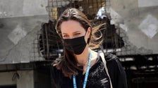  UN Envoy Angelina Jolie In Yemen Ahead Of Fundraising Summit