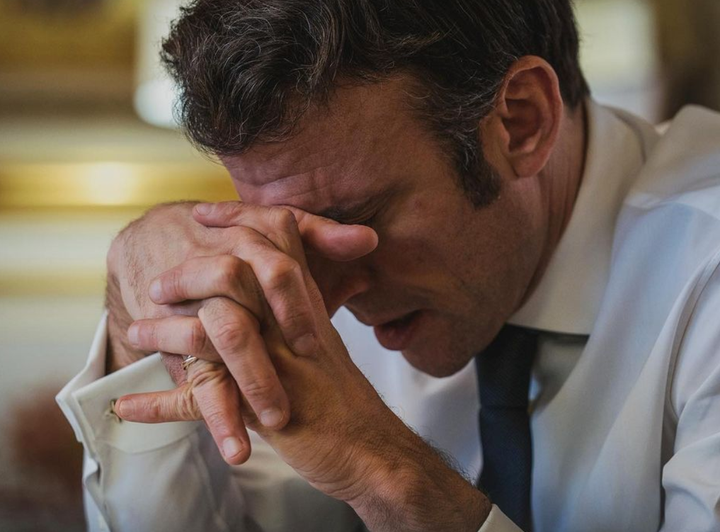 Emmanuel Macron, en una de las imágenes oficiales de Soazig de La Moissonniere.