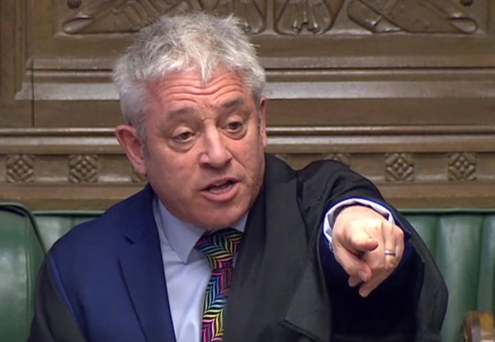 Former House of Commons speaker John Bercow