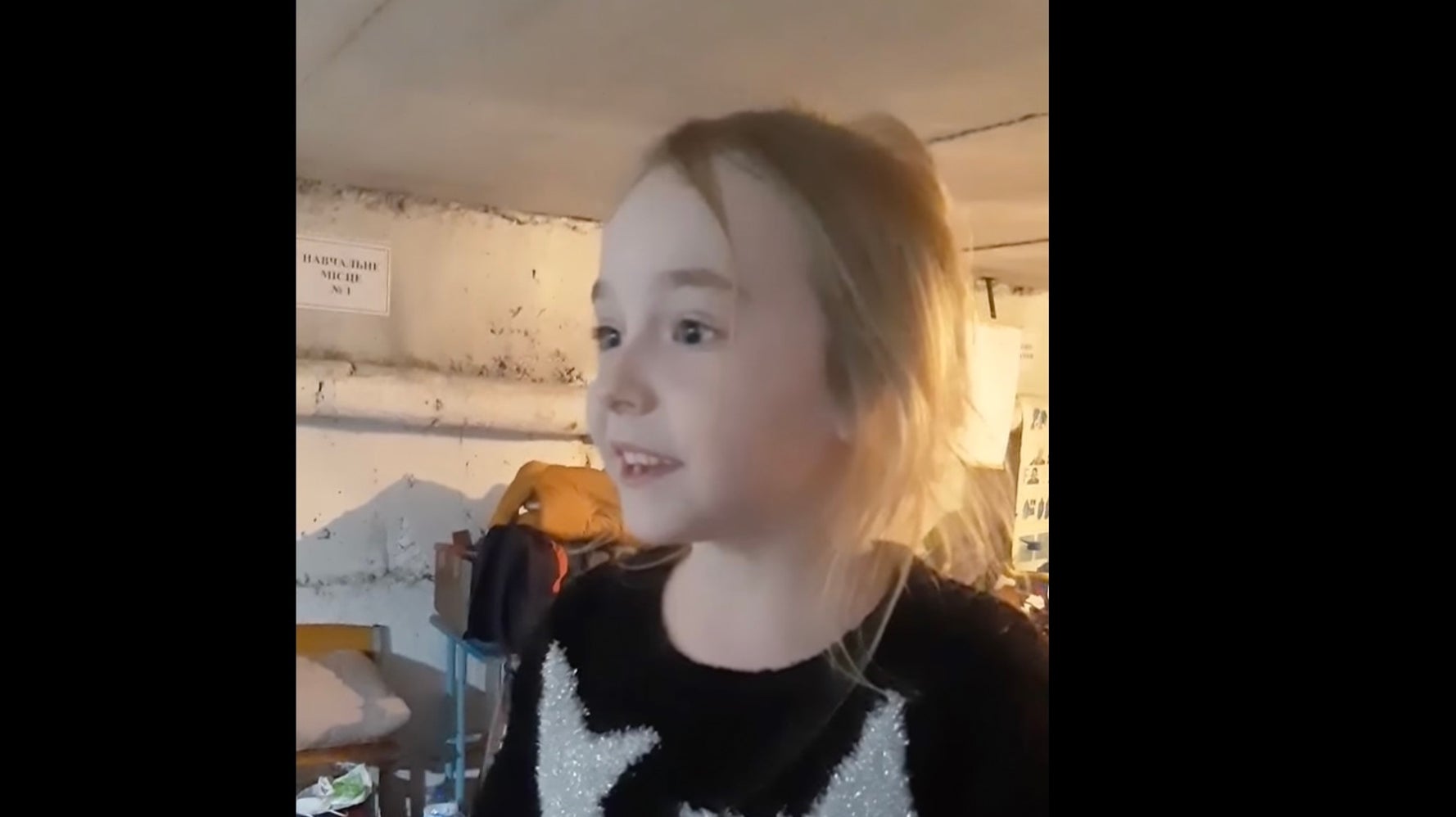 ウクライナの少女「Let It Go」を防空壕で歌う。イディナ・メンゼル氏も反応「あなたを見ています」