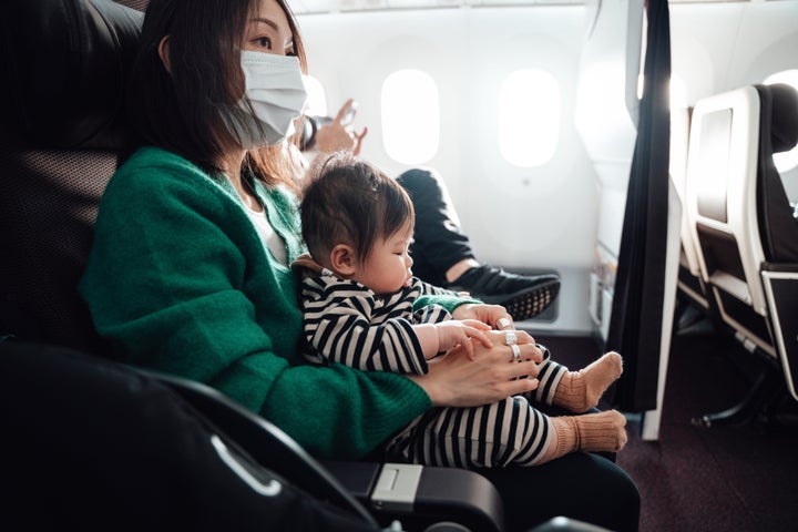 Traveling deals with infant