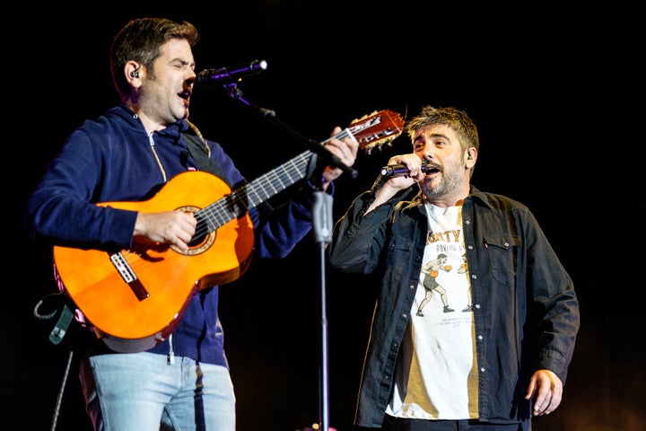 Estopa en concierto.