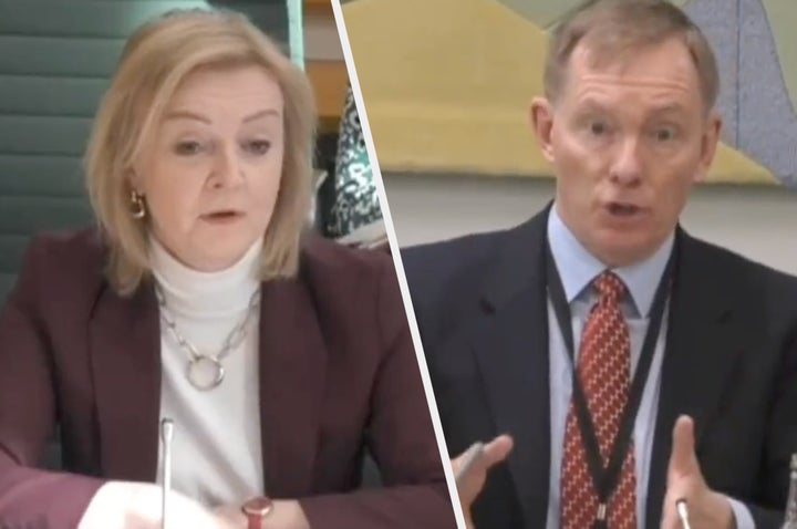 Liz Truss, foreign secretary, and Labour MP Chris Bryant