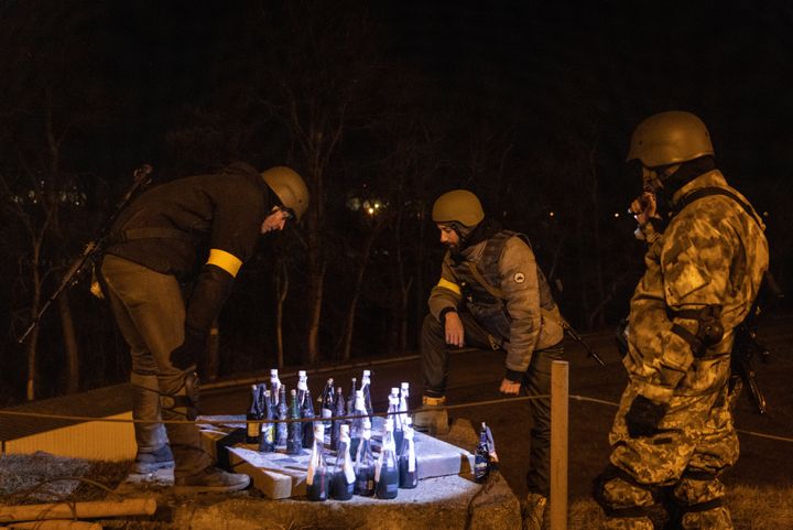 The firebombs have become something of a symbol of Ukrainian resistance.
