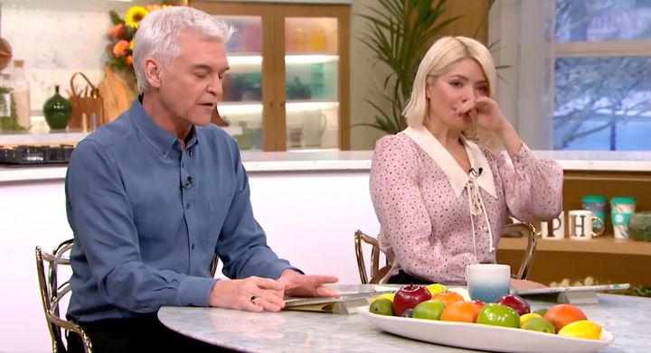 Holly Willoughby was emotional as the story was discussed on This Morning