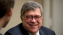 

    Donald Trump Had Some Cheeky Comments About Bill Barr's Jowls

