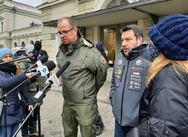 This Tuesday, March 8, Matteo Salvini had a tough time, being mocked by the Polish mayor ...