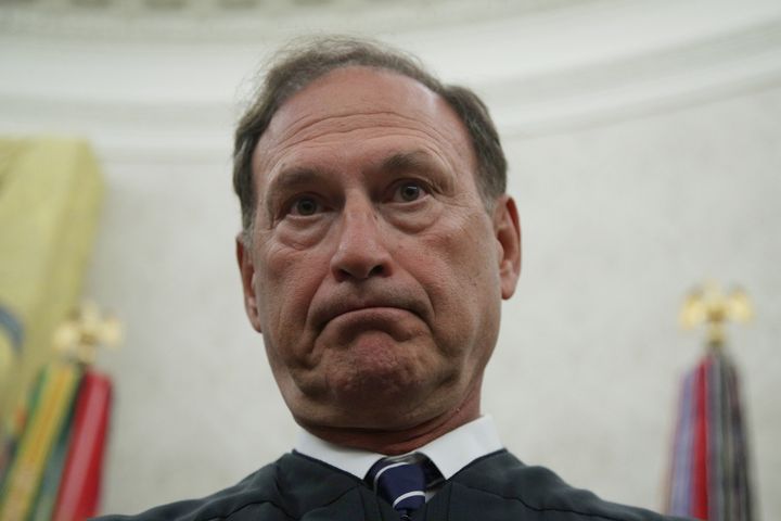 Supreme Court Justice Samuel Alito takes contradicting positions in two important election law cases.