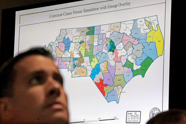 In one case, North Carolina Republicans wanted the court to throw out a congressional district map drawn by state courts.