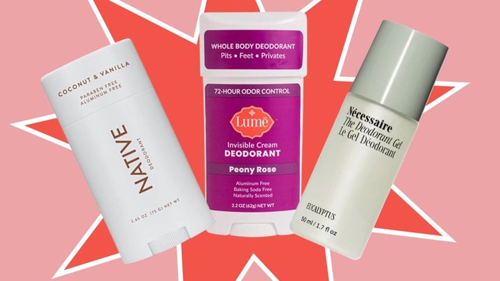 Keep underarms dry and odor-free with this <a href="https://www.amazon.com/Native-Deodorant-without-Aluminum-Parabens/dp/B07GB3NVN1?tag=tessaflores-20&ascsubtag=62280278e4b0a7d5b8bcd725%2C-1%2C-1%2Cd%2C0%2C0%2Chp-fil-am%3D0%2C0%3A0%2C0%2C0%2C0" target="_blank" role="link" data-amazon-link="true" rel="sponsored" class=" js-entry-link cet-external-link" data-vars-item-name="highly rated all-natural deodorant" data-vars-item-type="text" data-vars-unit-name="62280278e4b0a7d5b8bcd725" data-vars-unit-type="buzz_body" data-vars-target-content-id="https://www.amazon.com/Native-Deodorant-without-Aluminum-Parabens/dp/B07GB3NVN1?tag=tessaflores-20&ascsubtag=62280278e4b0a7d5b8bcd725%2C-1%2C-1%2Cd%2C0%2C0%2Chp-fil-am%3D0%2C0%3A0%2C0%2C0%2C0" data-vars-target-content-type="url" data-vars-type="web_external_link" data-vars-subunit-name="article_body" data-vars-subunit-type="component" data-vars-position-in-subunit="0">highly rated all-natural deodorant</a>, an <a href="https://www.amazon.com/Lume-Natural-Deodorant-Aluminum-Free-Hypoallergenic/dp/B08FXY1X5B?tag=tessaflores-20&ascsubtag=62280278e4b0a7d5b8bcd725%2C-1%2C-1%2Cd%2C0%2C0%2Chp-fil-am%3D0%2C0%3A0%2C0%2C0%2C0" target="_blank" role="link" data-amazon-link="true" rel="sponsored" class=" js-entry-link cet-external-link" data-vars-item-name="aluminum- and baking soda-free cream" data-vars-item-type="text" data-vars-unit-name="62280278e4b0a7d5b8bcd725" data-vars-unit-type="buzz_body" data-vars-target-content-id="https://www.amazon.com/Lume-Natural-Deodorant-Aluminum-Free-Hypoallergenic/dp/B08FXY1X5B?tag=tessaflores-20&ascsubtag=62280278e4b0a7d5b8bcd725%2C-1%2C-1%2Cd%2C0%2C0%2Chp-fil-am%3D0%2C0%3A0%2C0%2C0%2C0" data-vars-target-content-type="url" data-vars-type="web_external_link" data-vars-subunit-name="article_body" data-vars-subunit-type="component" data-vars-position-in-subunit="1">aluminum- and baking soda-free cream</a> meant for the whole body and this <a href="https://www.huffpost.com/A fast drying gel that uses skin-friendly acid to kill odor causing bacteria" target="_blank" class=" js-entry-link cet-internal-link" data-vars-item-name="skin smoothing underarm gel" data-vars-item-type="text" data-vars-unit-name="62280278e4b0a7d5b8bcd725" data-vars-unit-type="buzz_body" data-vars-target-content-id="https://www.huffpost.com/A fast drying gel that uses skin-friendly acid to kill odor causing bacteria" data-vars-target-content-type="feed" data-vars-type="web_internal_link" data-vars-subunit-name="article_body" data-vars-subunit-type="component" data-vars-position-in-subunit="2">skin smoothing underarm gel</a> that kills odor-causing bacteria.