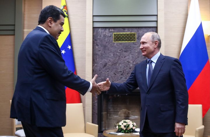 Nicolás Maduro and Venezuela have deepened ties to Russia and Vladimir Putin since the U.S. imposed heavy sanctions on the South American country, which have also benefited Russia's oil industry.