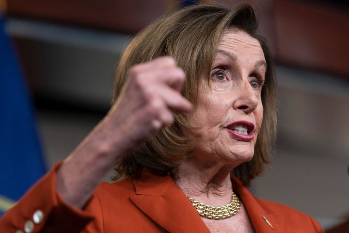 House Speaker Nancy Pelosi said with her party in the 50-50 Senate needing at least 10 GOP votes to pass the legislation, Democrats “are going to have to know there has to be compromise.”