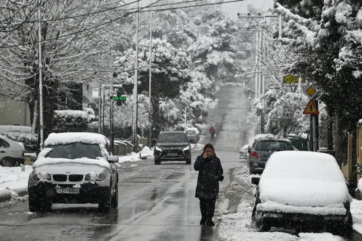 Χιόνια στον Διόνυσο