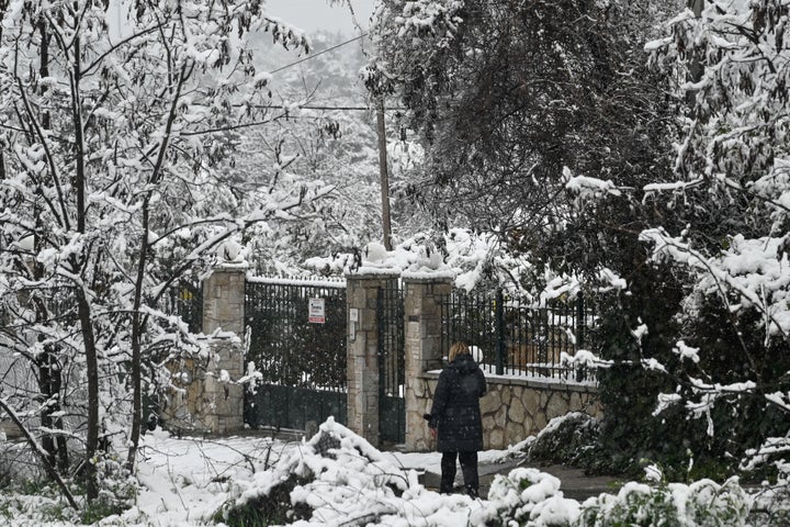 Χιόνια στον Διόνυσο