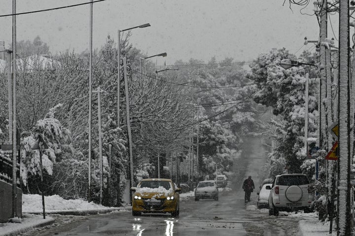 Χιόνια στον Διόνυσο