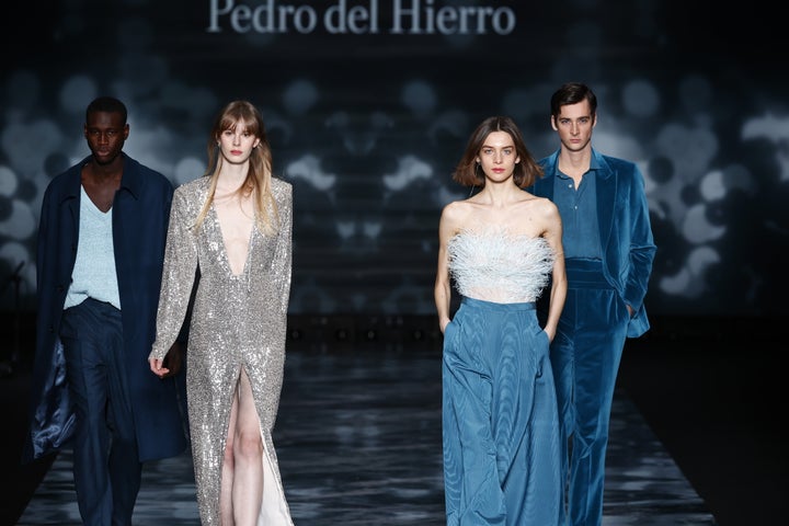 Un momento del desfile de Pedro del Hierro.