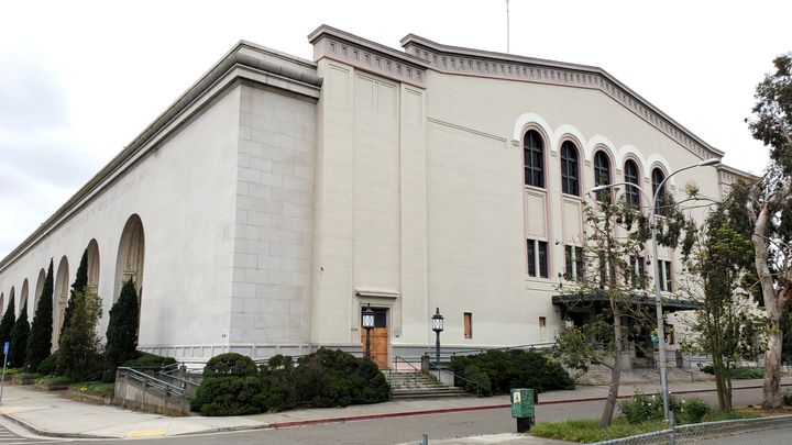 Workers renovating Oakland, California's historic Henry J. Kaiser Convention Center, seen in April 2021, discovered a mummified human body this week, authorities said.