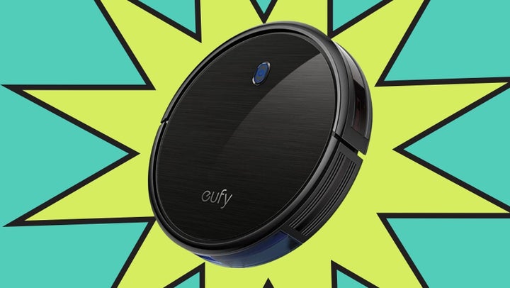 This slimmed down robot vacuum has increased suction power for an effective clean. 