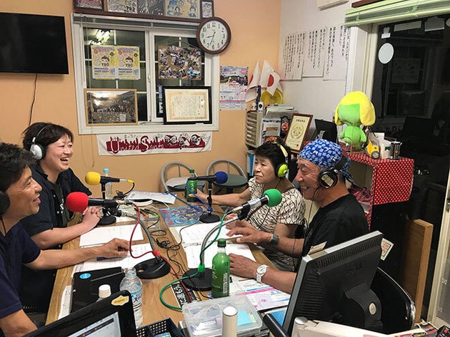 町民が放送にゲストとして来るコーナーもあった