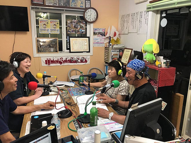 町民が放送にゲストとして来るコーナーもあった