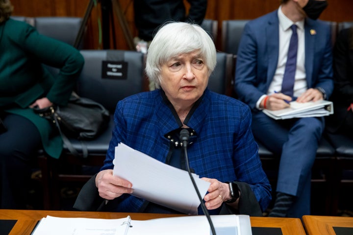 “You know, we’re likely to see another year in which 12-month inflation numbers remain very uncomfortably high," Treasury Secretary Janet Yellen said.