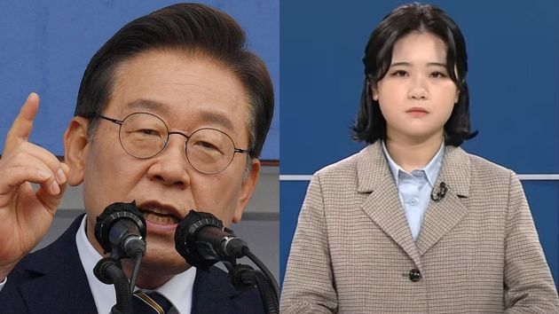 이재명 전 민주당 대선 후보와 박지현 민주당 여성위원회