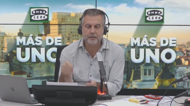 Imagen de archivo de Carlos Alsina en Onda Cero.