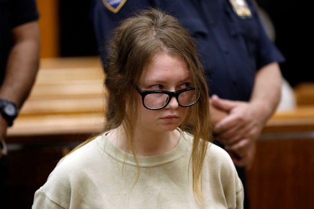 Anna Sorokin lors de son procès à New York le 30 octobre 2018  (AP Photo/Richard Drew,