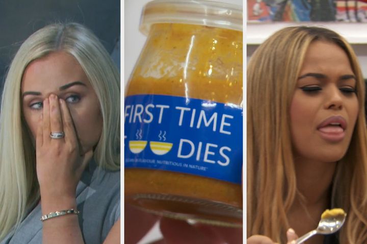 There was ridiculous scenes as the candidates had to produce and market their own baby food