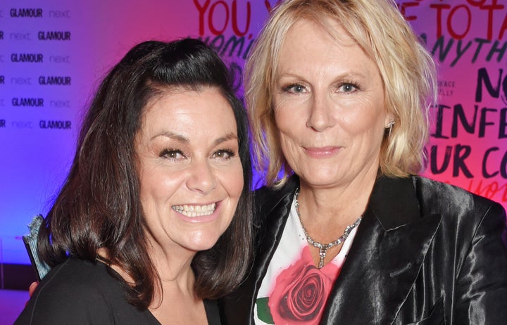 Dawn French and Jennifer Saunders