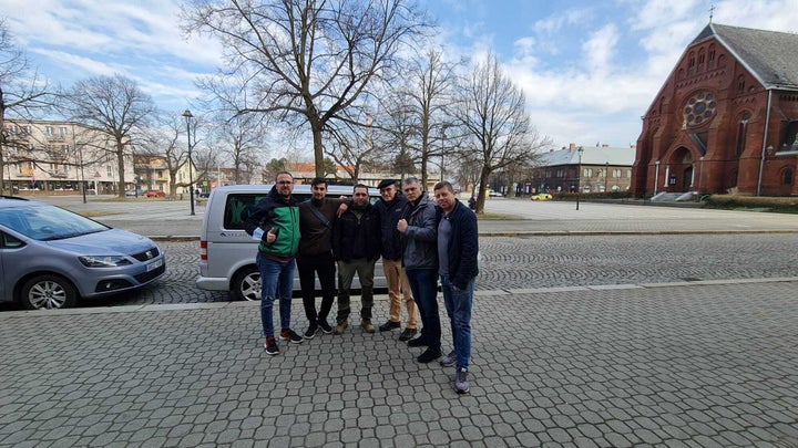 Los conductores, en Ostrava.
