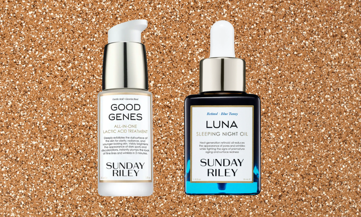 Sunday Riley's Good Genes and Luna oil.