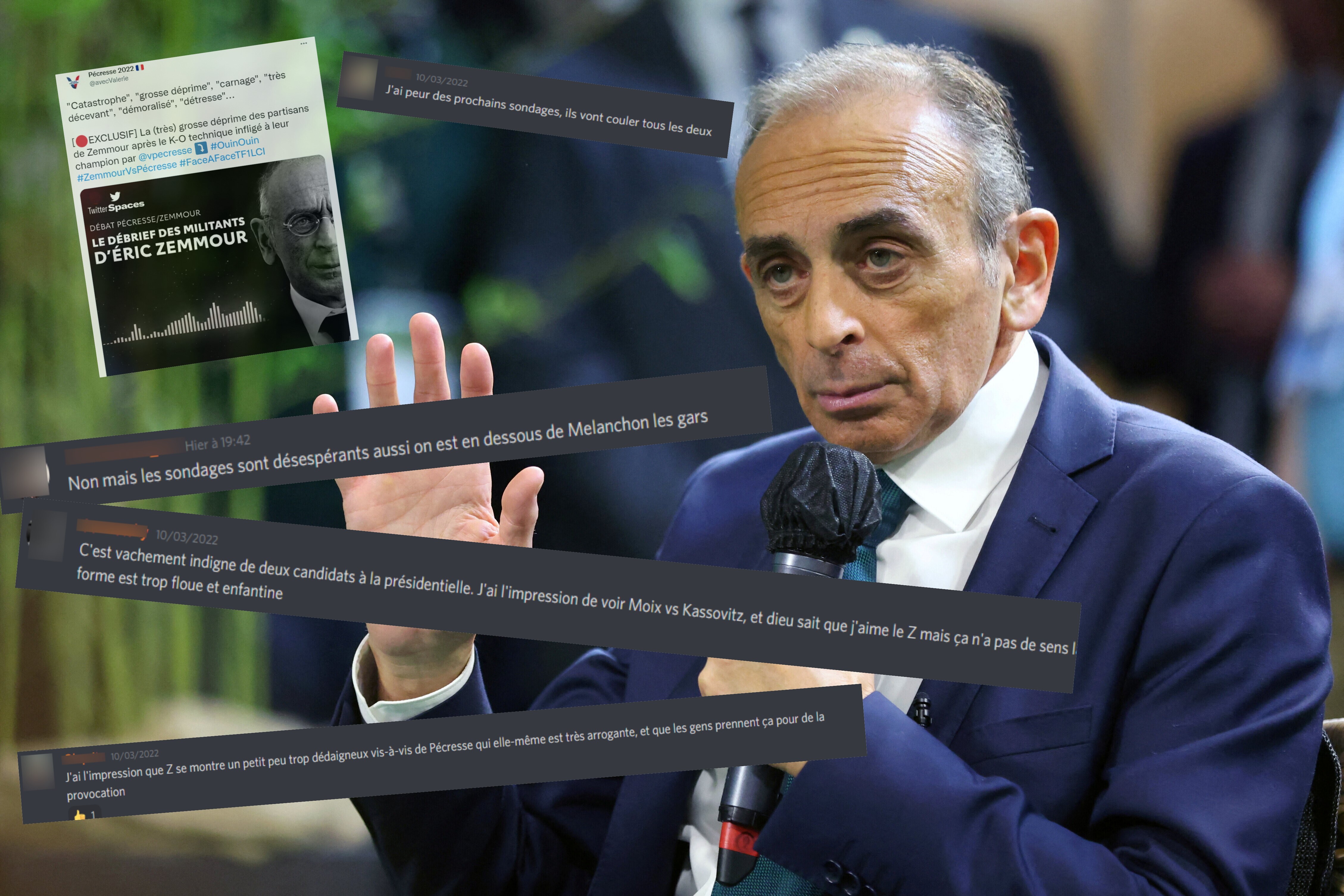 Présidentielle 2022: les soutiens de Zemmour gagnés par le doute?