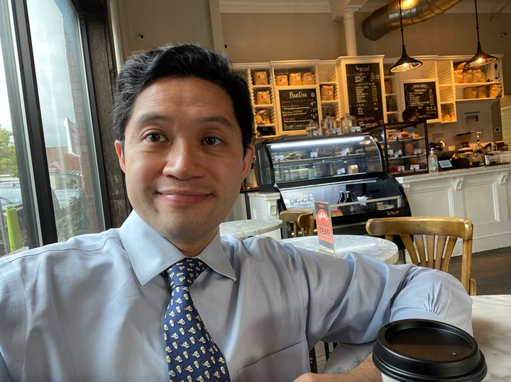 David Lat, who moved from New York to New Jersey during the pandemic, says he has generally recovered from having long COVID but does continue to experience a higher-than-usual heart rate when exercising as well as some breathing difficulty.