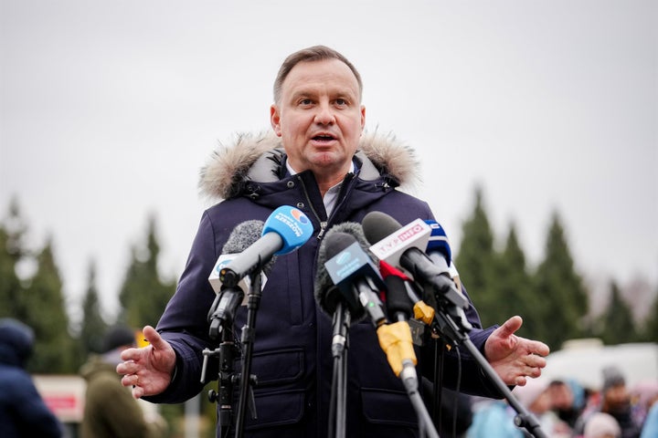 El presidente de Polonia , Andrzej Duda.