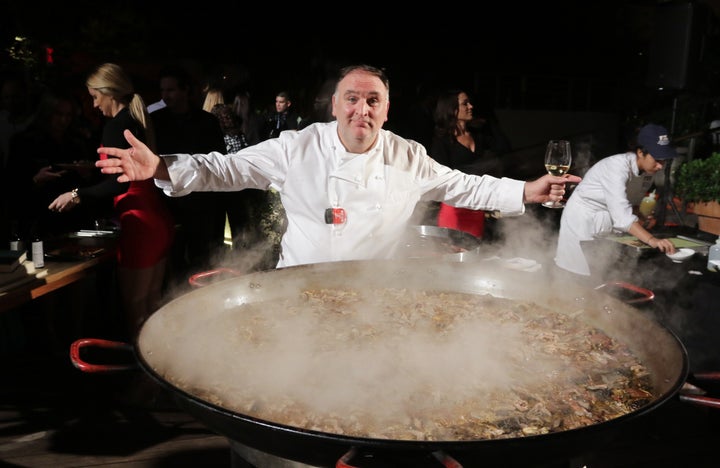 José Andrés en el evento Paella & Tapas by the Pool celebrado en el año 2016.
