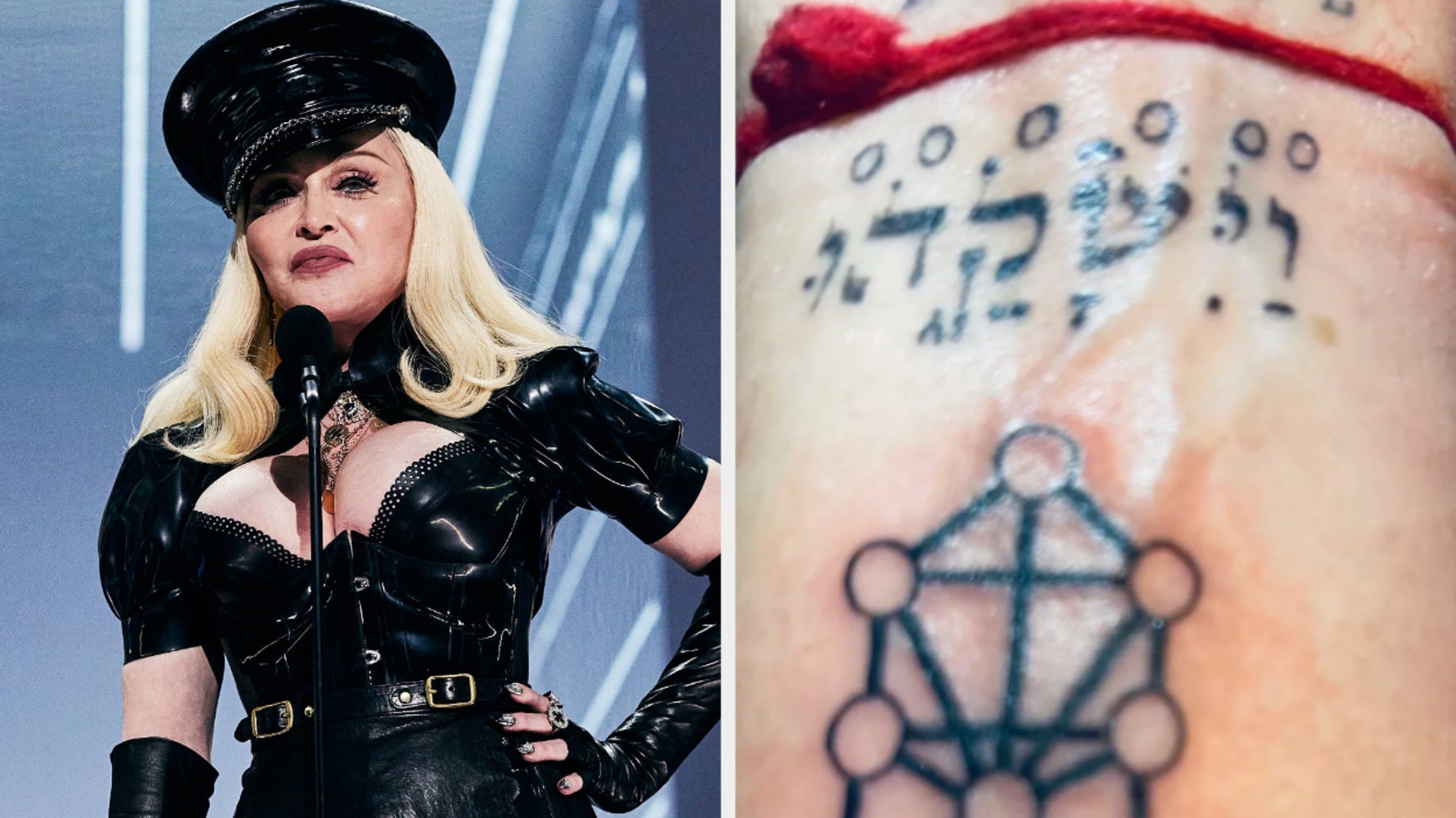Madonna Shows Off Results Of New Tattoo After Getting Inked For The ...