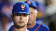 Pete Alonso, MLB All-Star, Narrowly Escapes Injury After Car Flips 3 Times In Crash