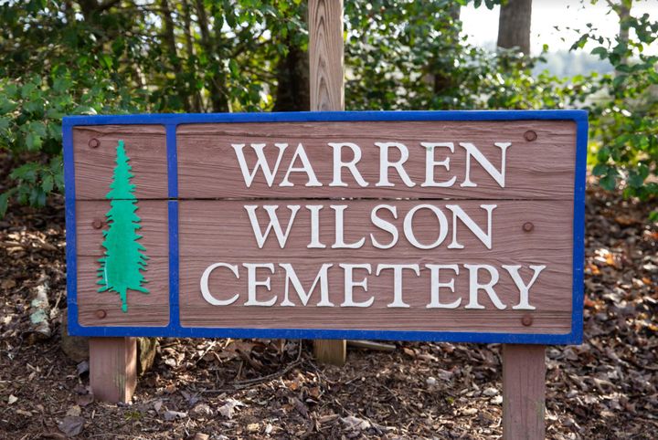 The Warren Wilson Cemetery in Swannanoa, North Carolina.