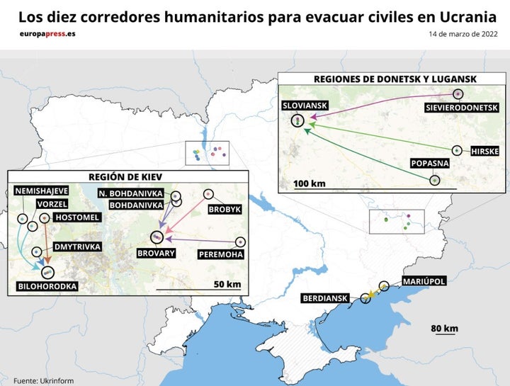 Corredores humanitarios.