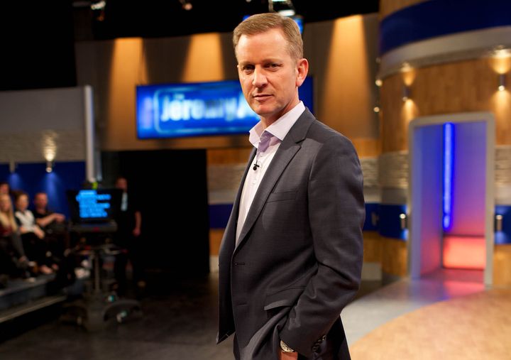Jeremy Kyle on the set of his former ITV talk show