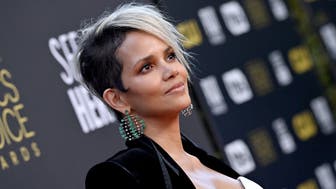 Halle Berry attends the Critics Choice Awards on Sunday in Los Angeles.