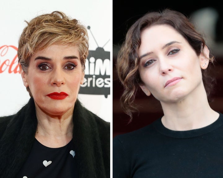 Anabel Alonso e Isabel Díaz Ayuso.