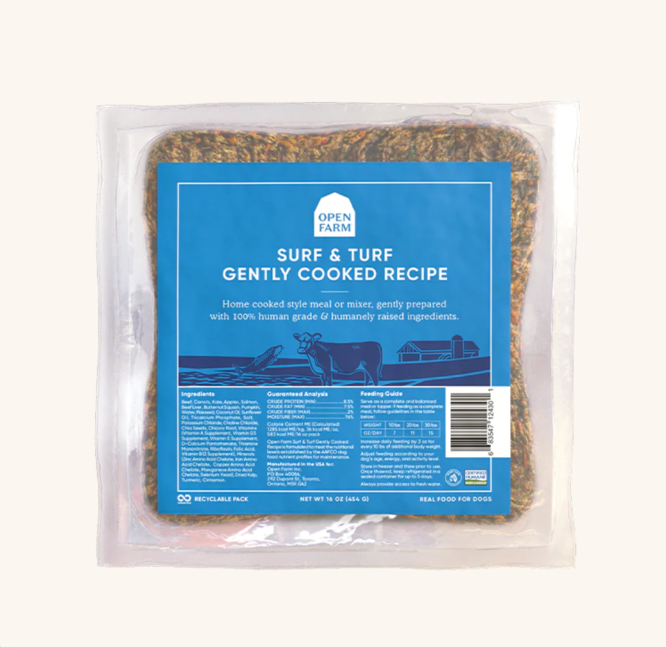 Eco-friendly, sustainable and delicious dog food