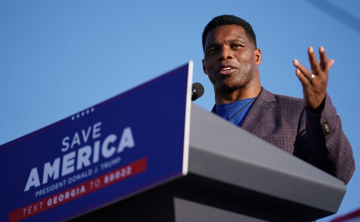 Former President Donald Trump has endorsed Herschel Walker's Senate bid in Georgia.