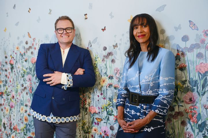 Interior Design Masters' Alan Car and Michelle Ogundehin 