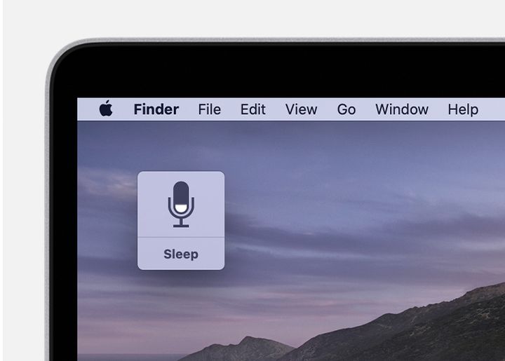 Al usar Voice Control en su Mac, puede escribir notas con su voz.