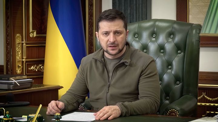 Ukrainian President Volodymyr Zelenskyy said early Wednesday that Russia's demands during the negotiations are becoming "more realistic" after nearly three weeks of war.