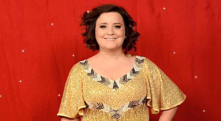 Susan Calman pictured on the Strictly tour in 2018